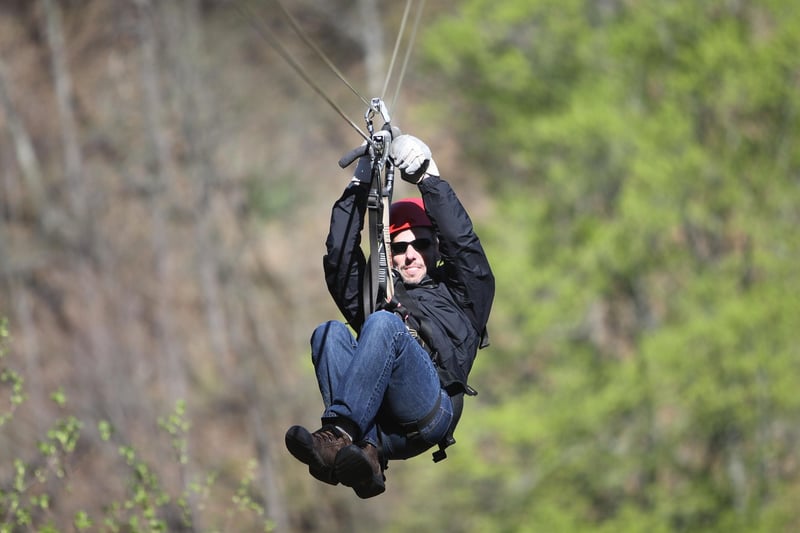 Zip-lining