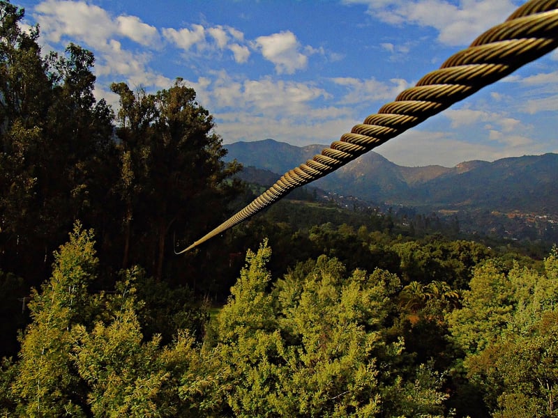 Zip-lining adventure